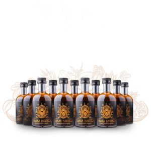 Abbildung von 20 Amaro Bassa Baviera Probenflaschen als set