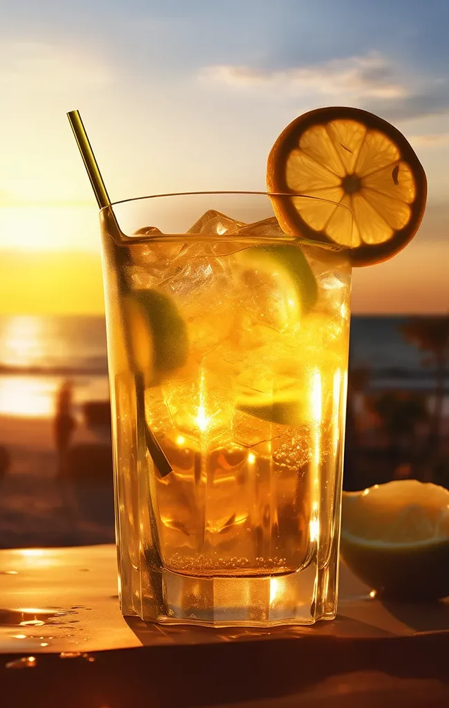 Abbildung Amaro Cocktail in Cocktail Glas